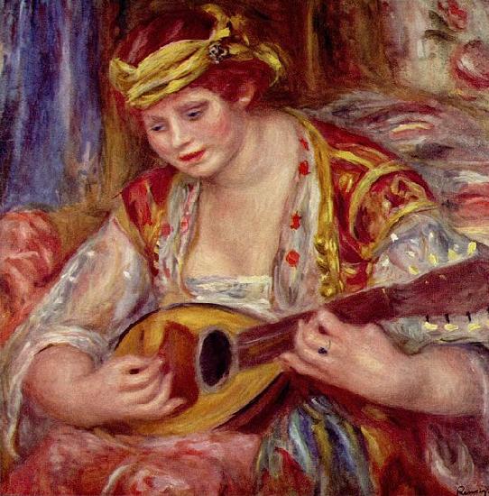 Frau mit Mandoline, Pierre-Auguste Renoir